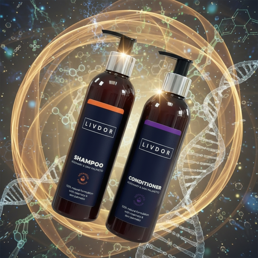 LIVDOR Rosemary and Saw Palmetto Shampoo and conditioner