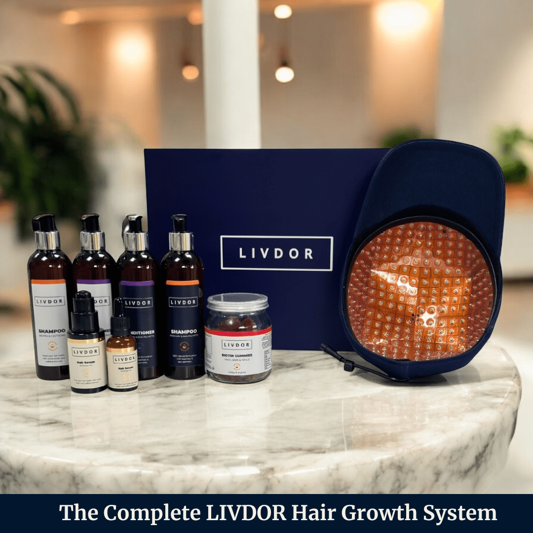 LIVDOR Pro Laser Hair Growth Cap