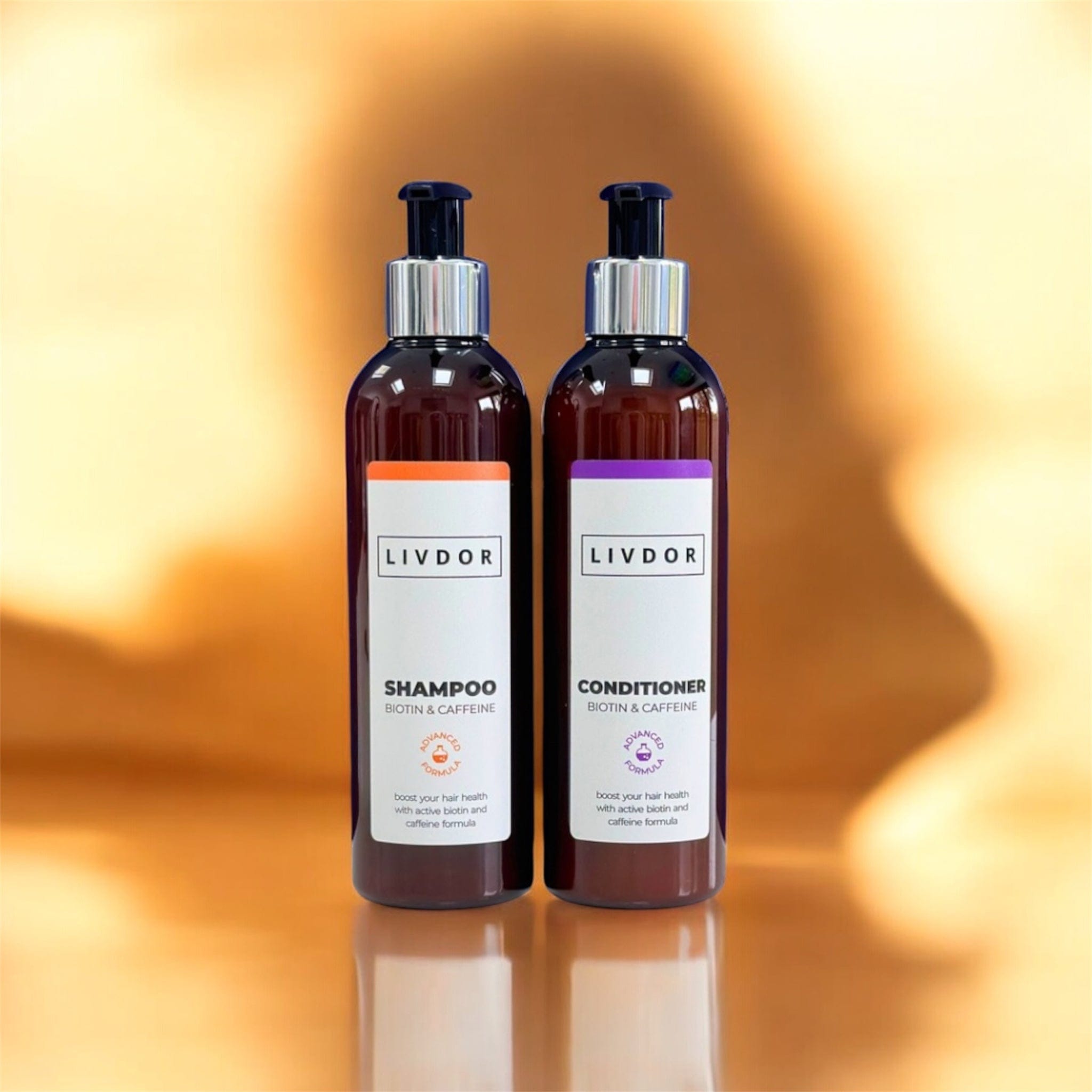 Livdor LIVDOR Biotin & Caffeine Shampoo & Conditioner Bundle