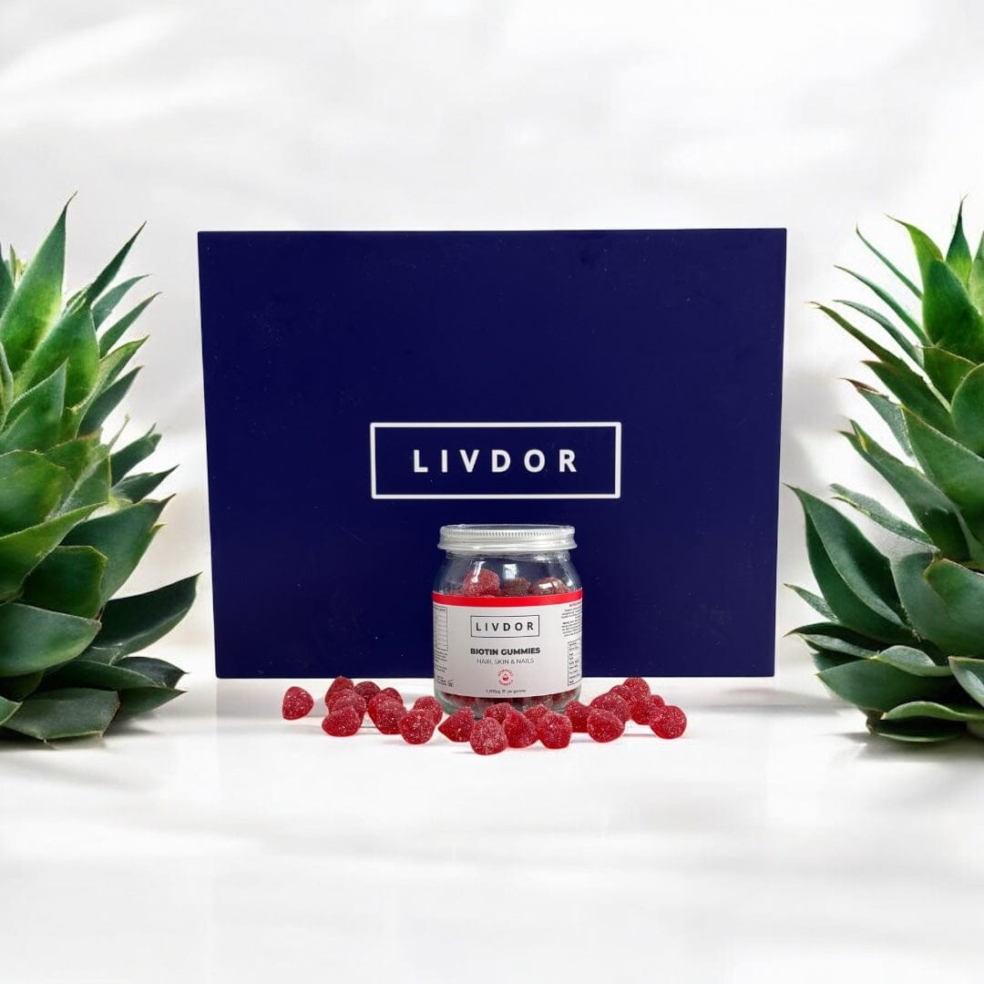 Livdor LIVDOR Hair Growth Gummies - Red