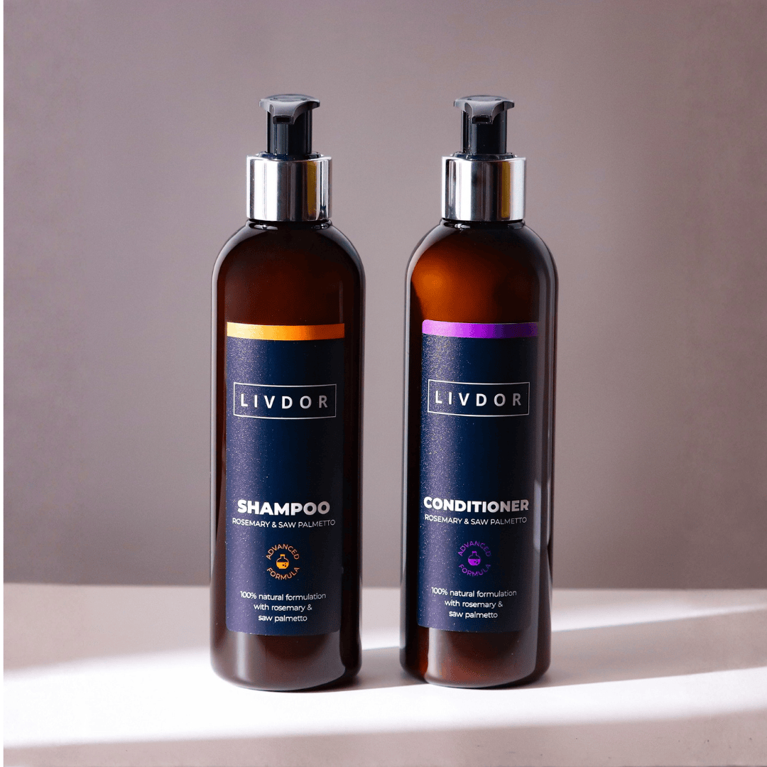 LIVDOR LIVDOR Rosemary & Saw Palmetto Shampoo & Conditioner Bundle