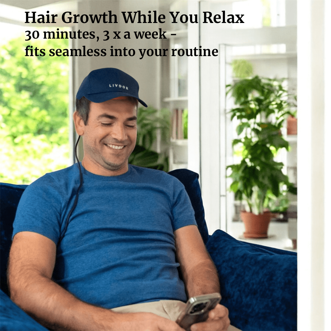 LIVDOR Pro Laser Hair Growth Cap