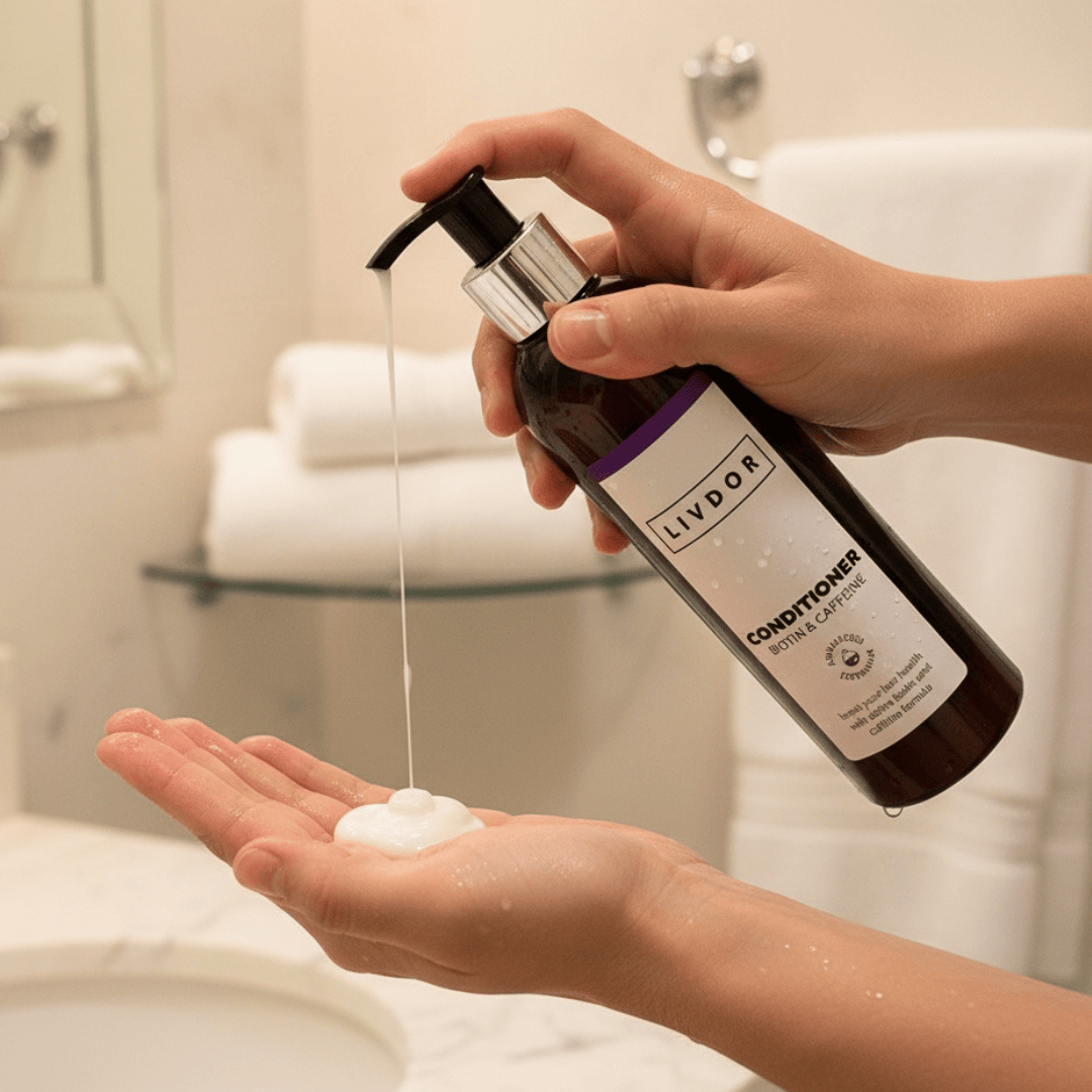 Livdor LIVDOR Biotin & Caffeine Shampoo & Conditioner Bundle