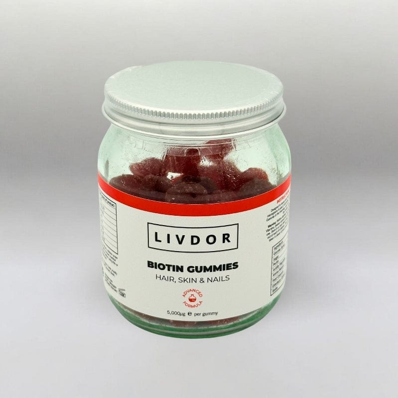 Livdor LIVDOR Hair Growth Gummies - Red