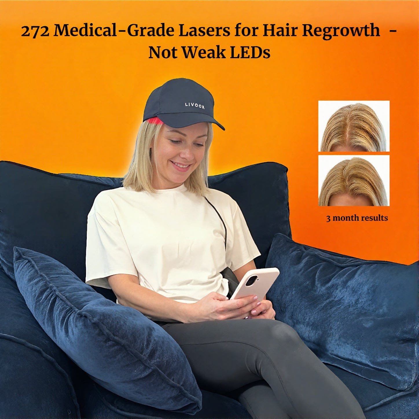 Livdor LIVDOR Pro Laser Hair Growth Cap