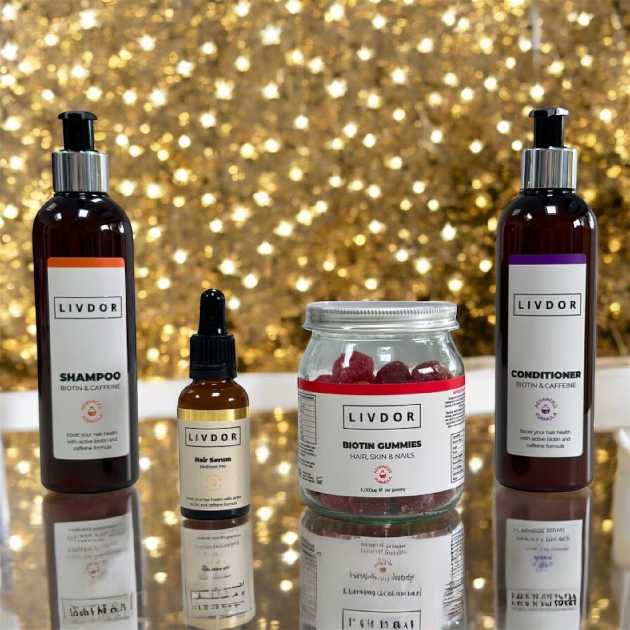 Livdor LIVDOR Ultimate Biotin & Caffeine Hair Growth Bundle